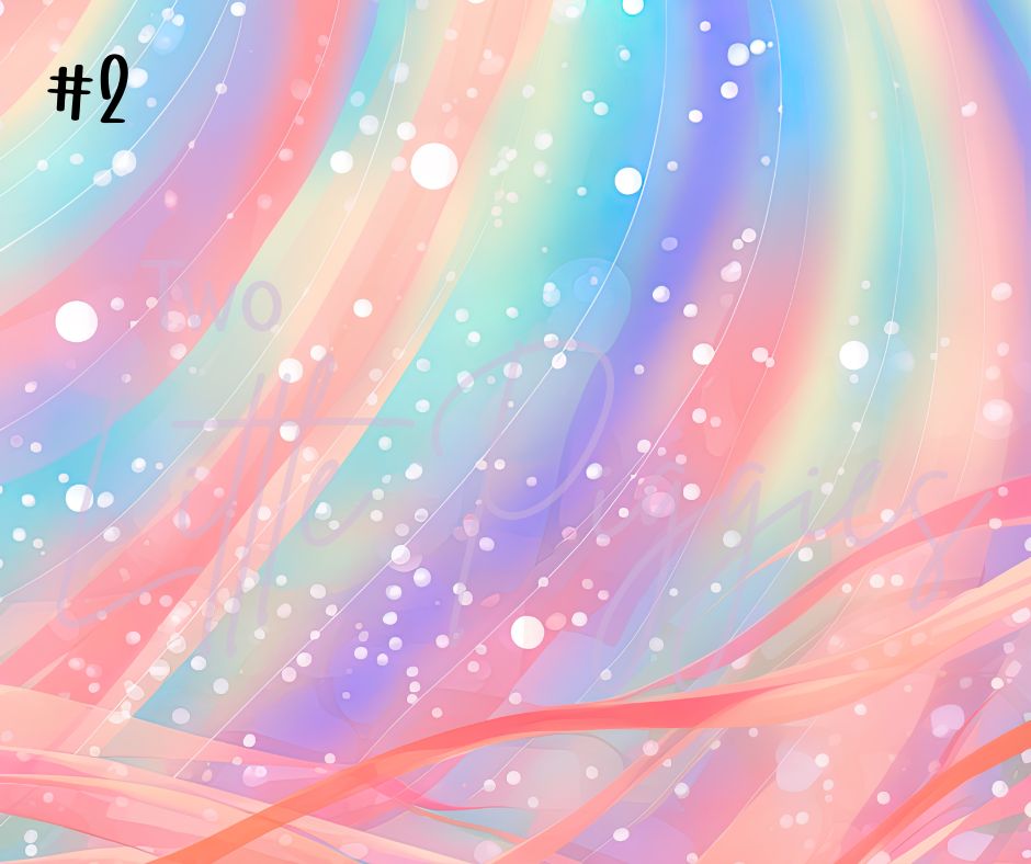 Printed Vinyl - Whimsy Pastel