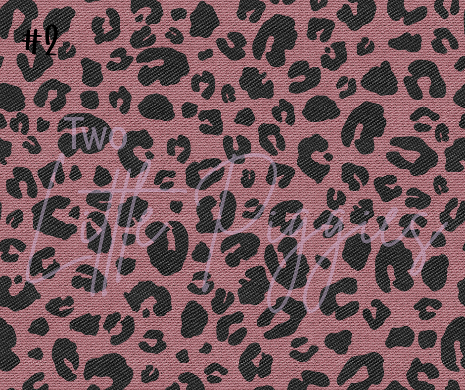 Printed Vinyl - Textured Cheetah