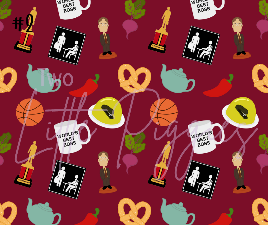 Printed Vinyl - Characters - The Office