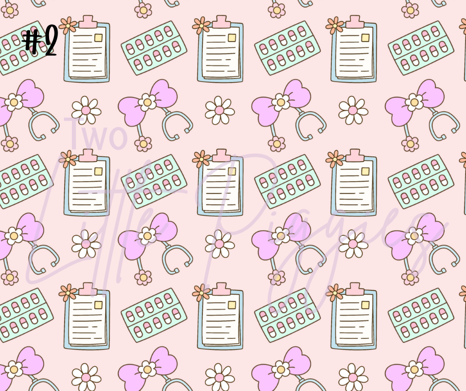 Printed Vinyl - Sassy Society - Nursing