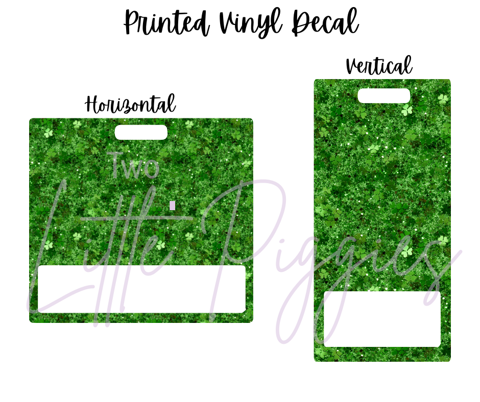 Printed Vinyl - St. Patrick's - Confetti