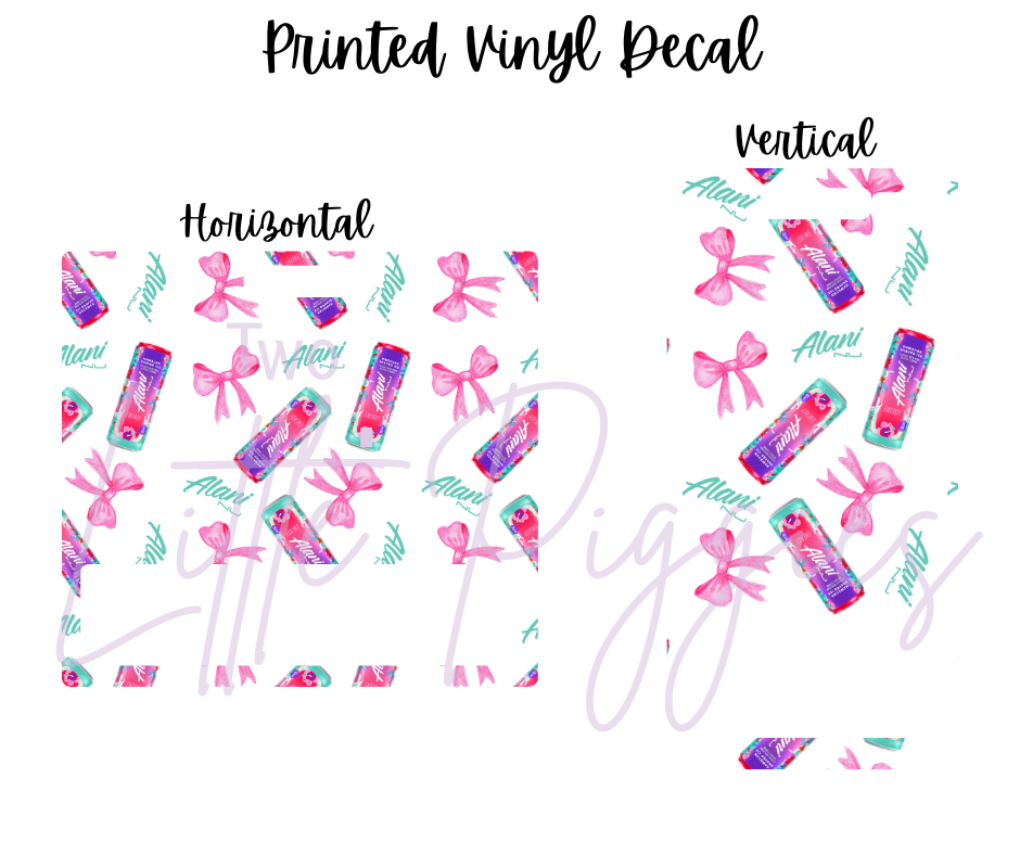 Printed Vinyl - Alani Nu - Hawaiian Shaved Ice