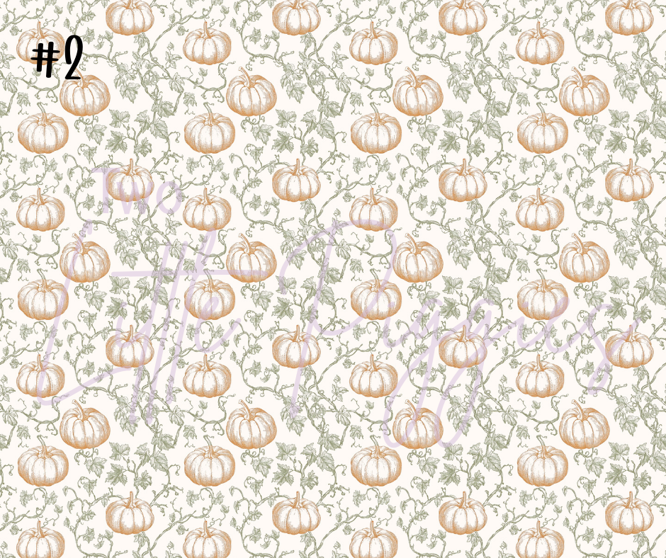 Printed Vinyl - Cottagecore Fall