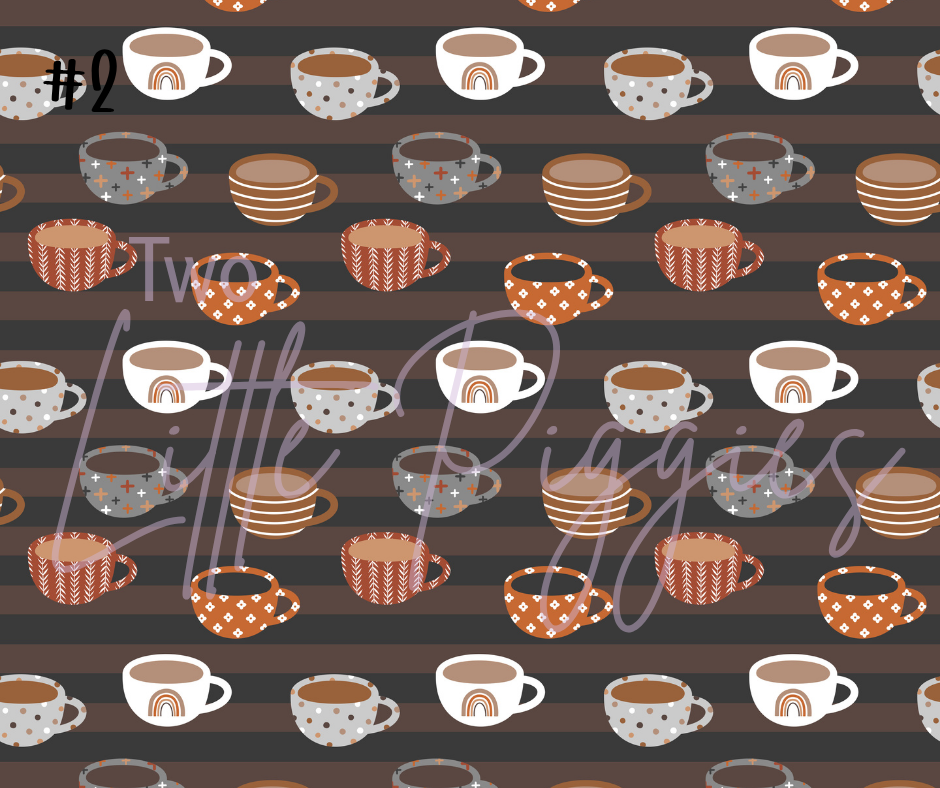 Printed Vinyl - But First Coffee