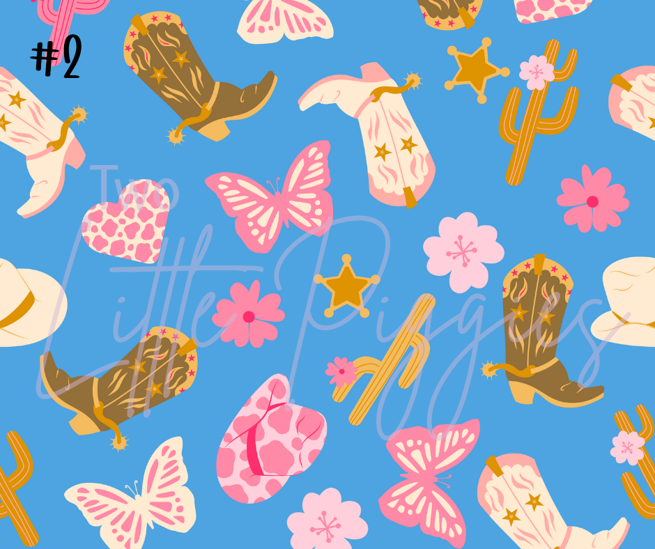 Printed Vinyl - Let's Go Girls