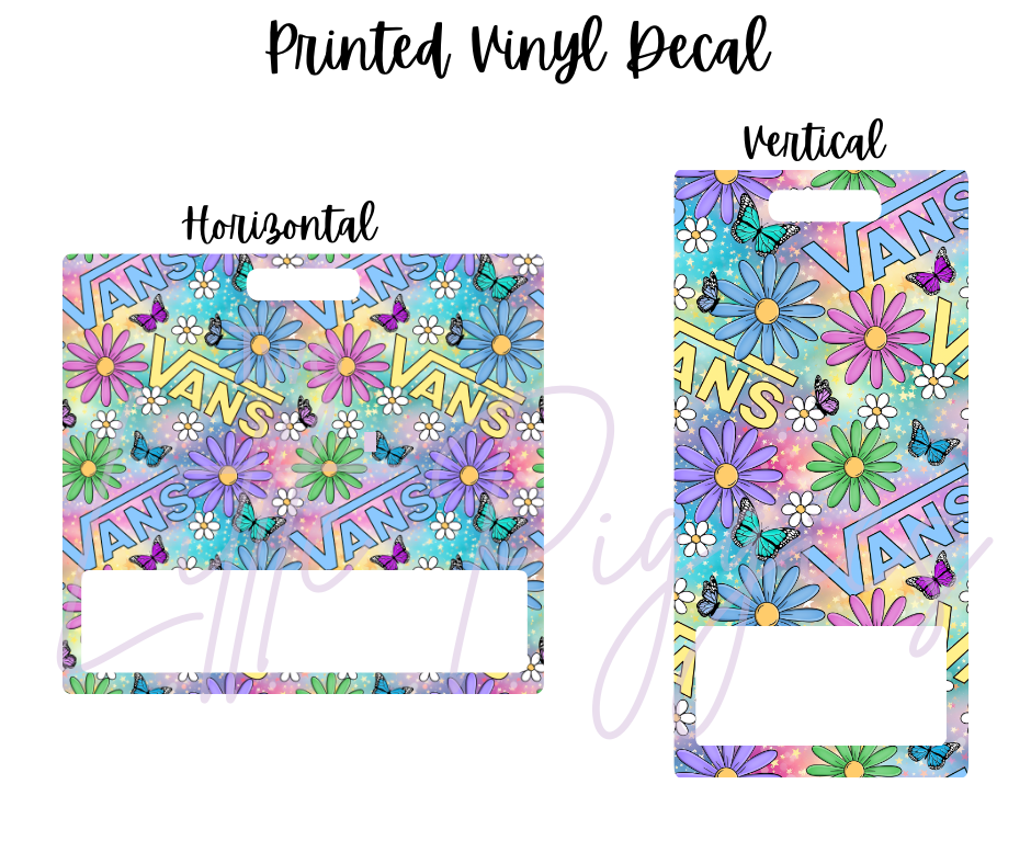 Printed Vinyl - Springtime VANS