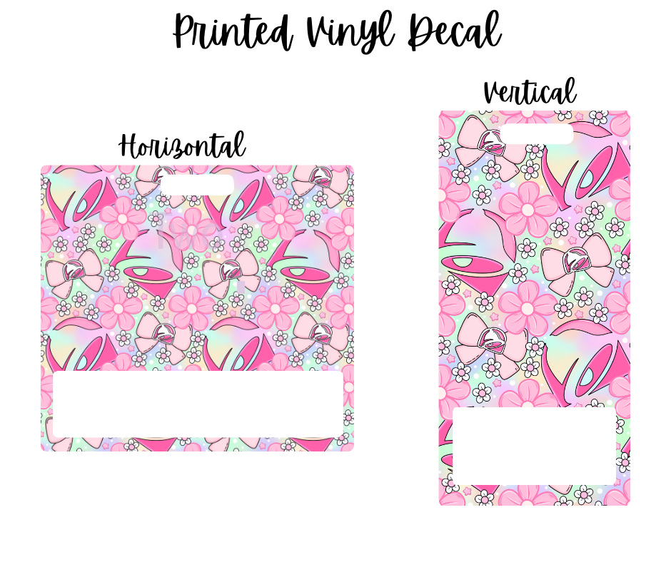 Printed Vinyl - Taco Bell Floral
