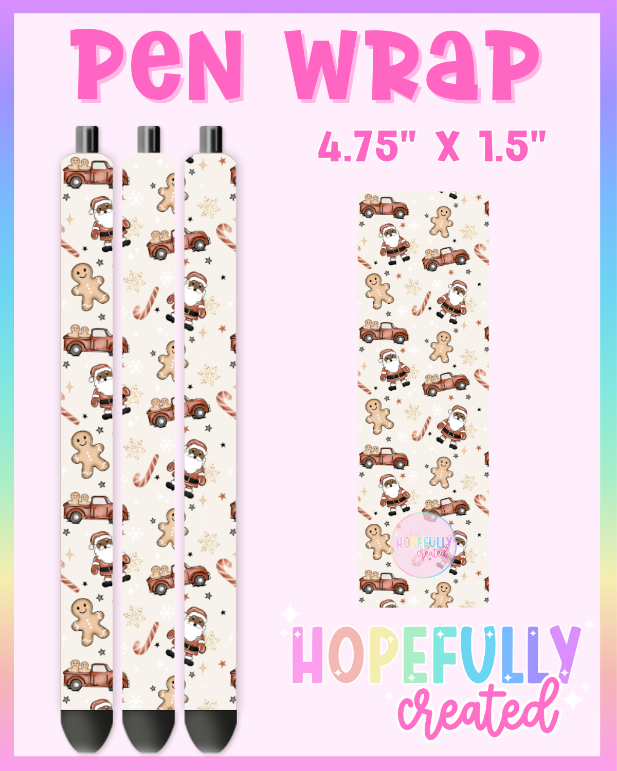 Santa Truck (Dark Skin) Vinyl Collection - 3344