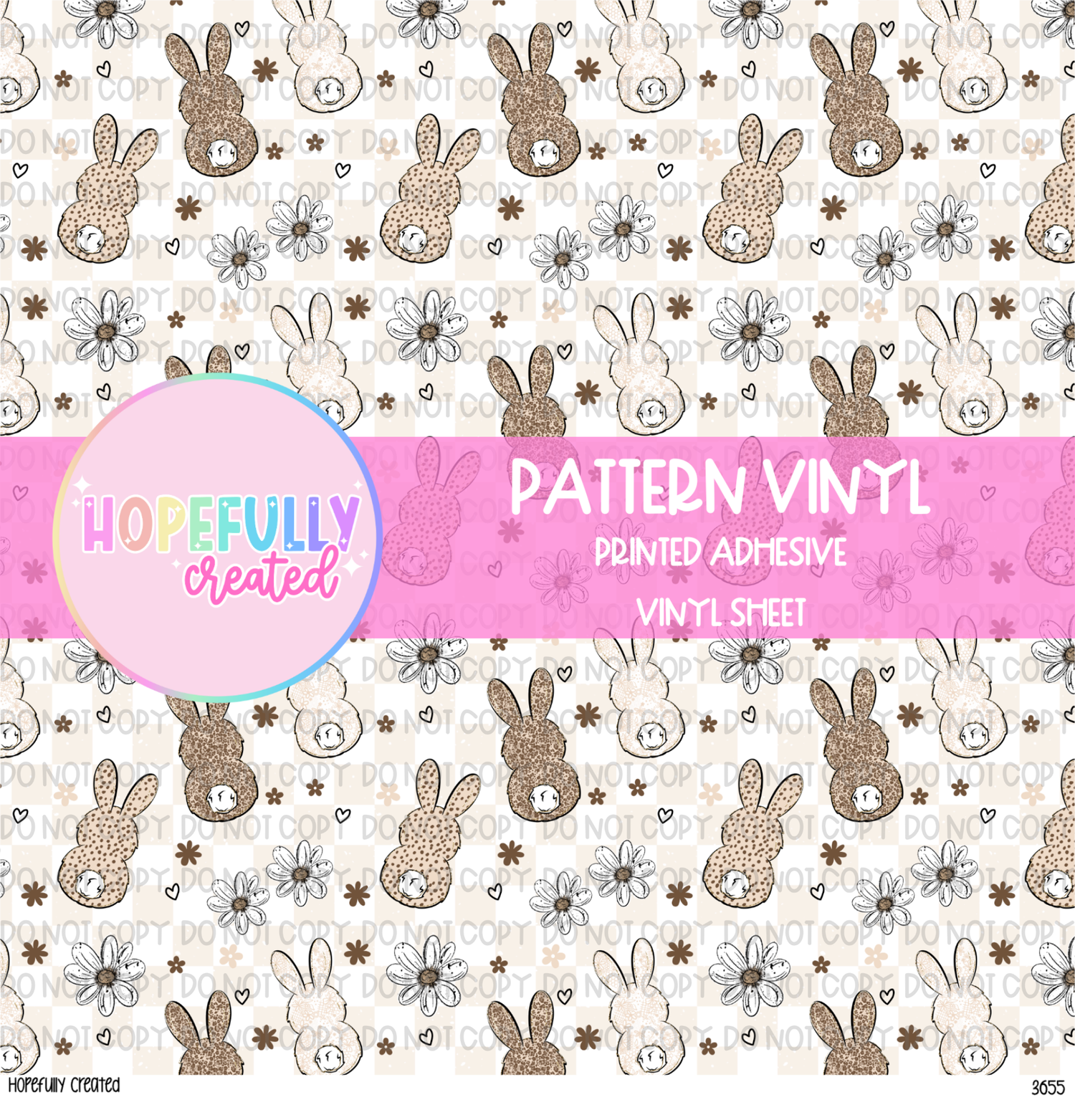 Leopard Bunny Vinyl Collection - 3655