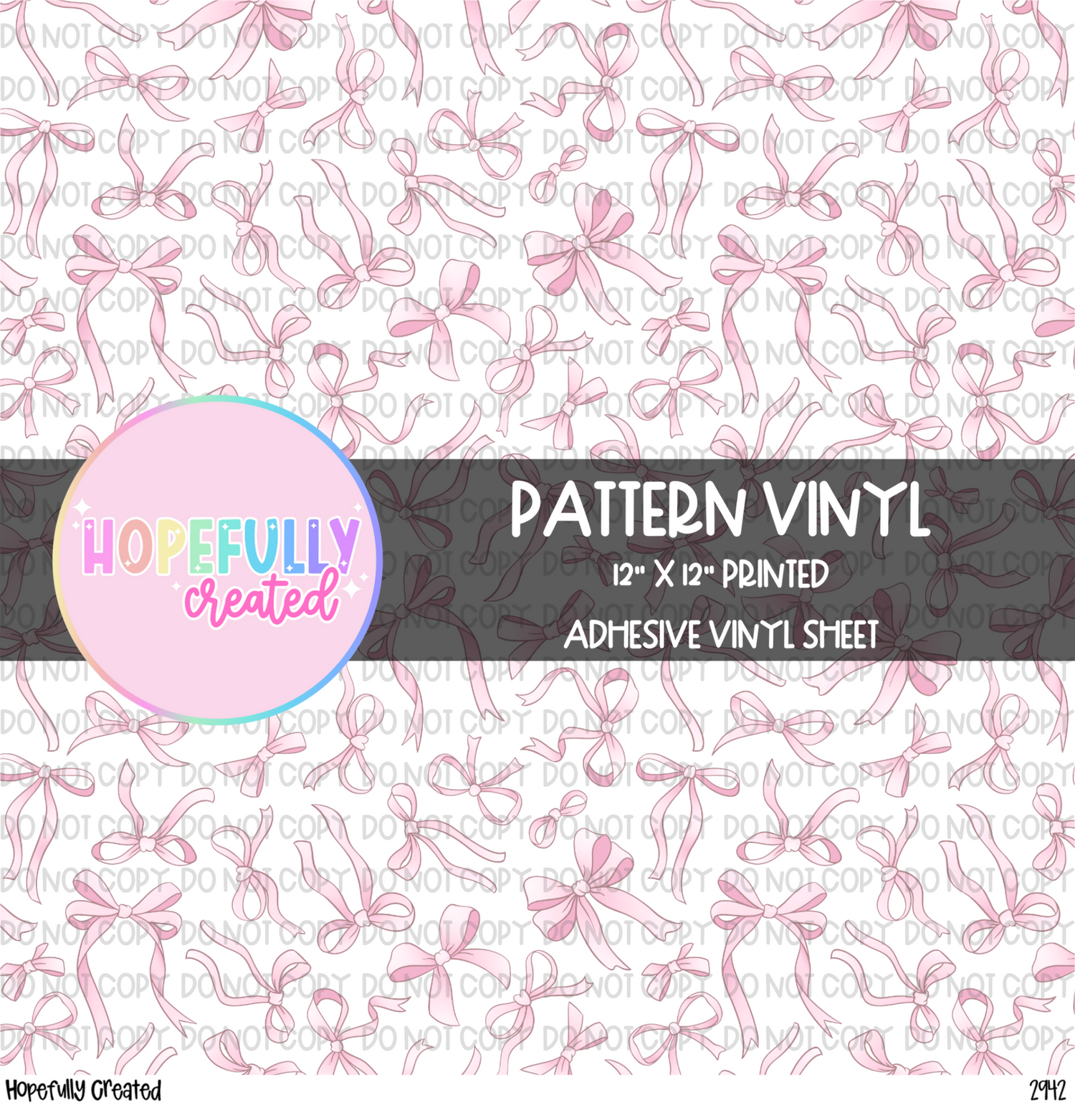 Bows Vinyl Collection- 2942