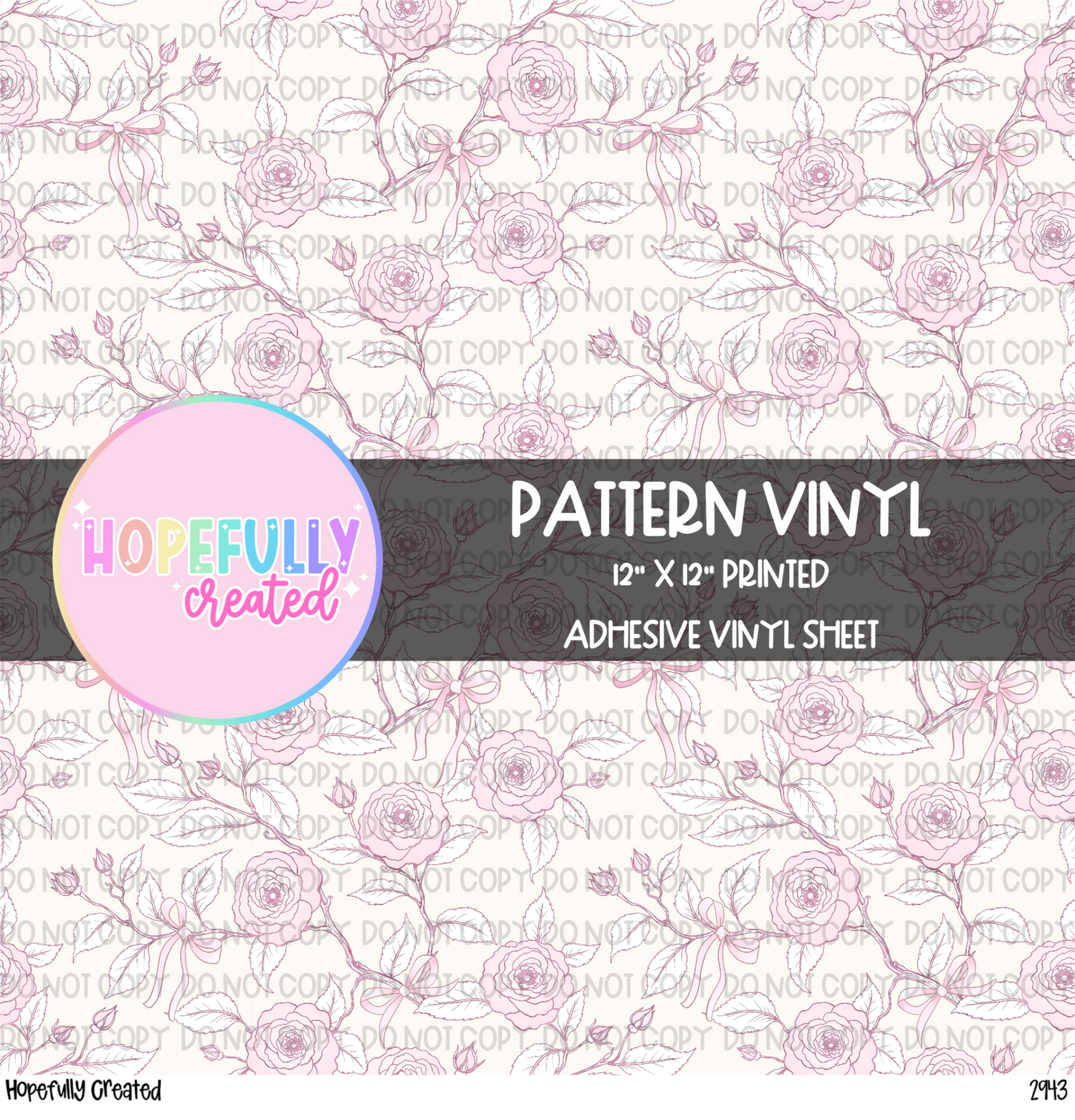 Floral Vinyl Collection- 2943