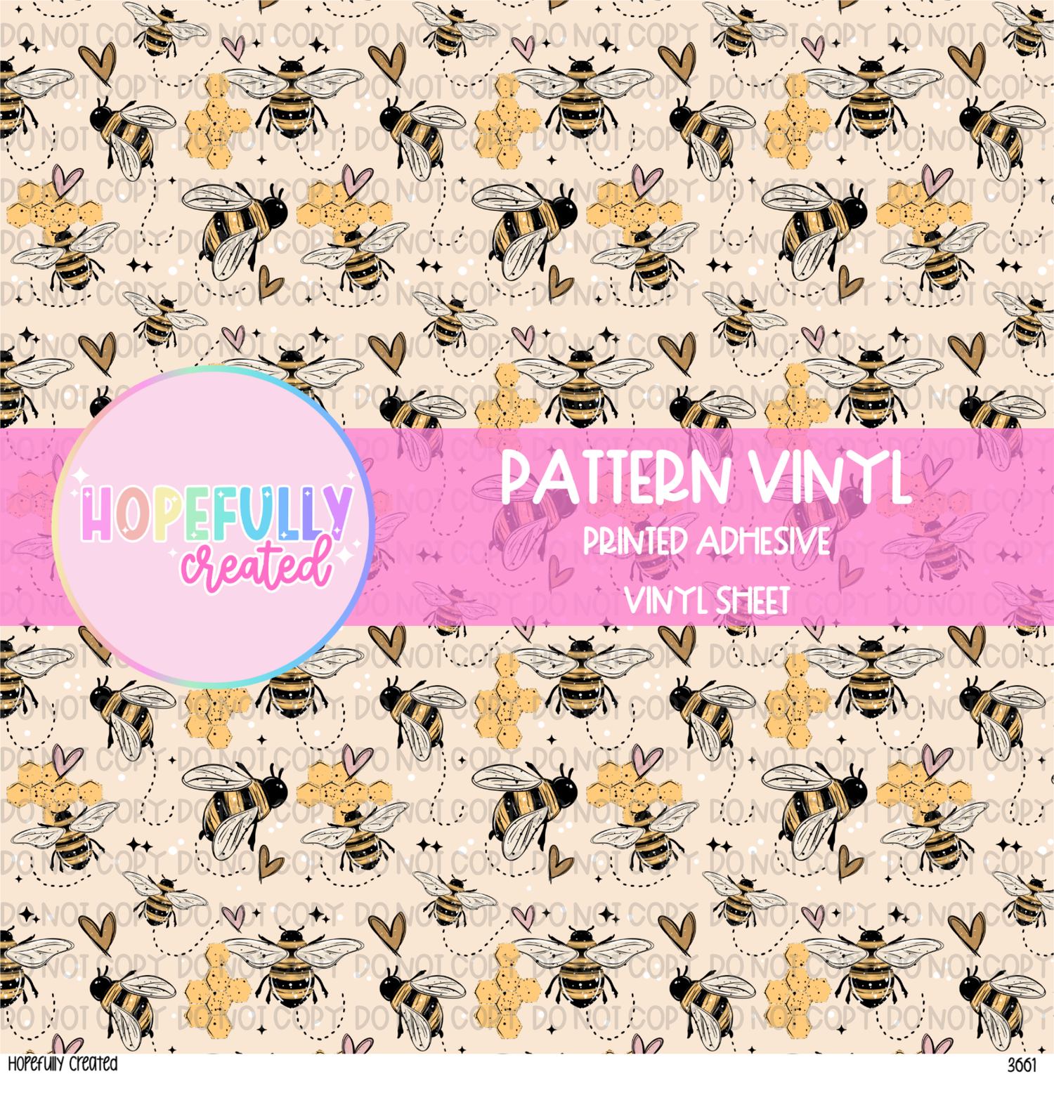 Bees Vinyl Collection - 3601