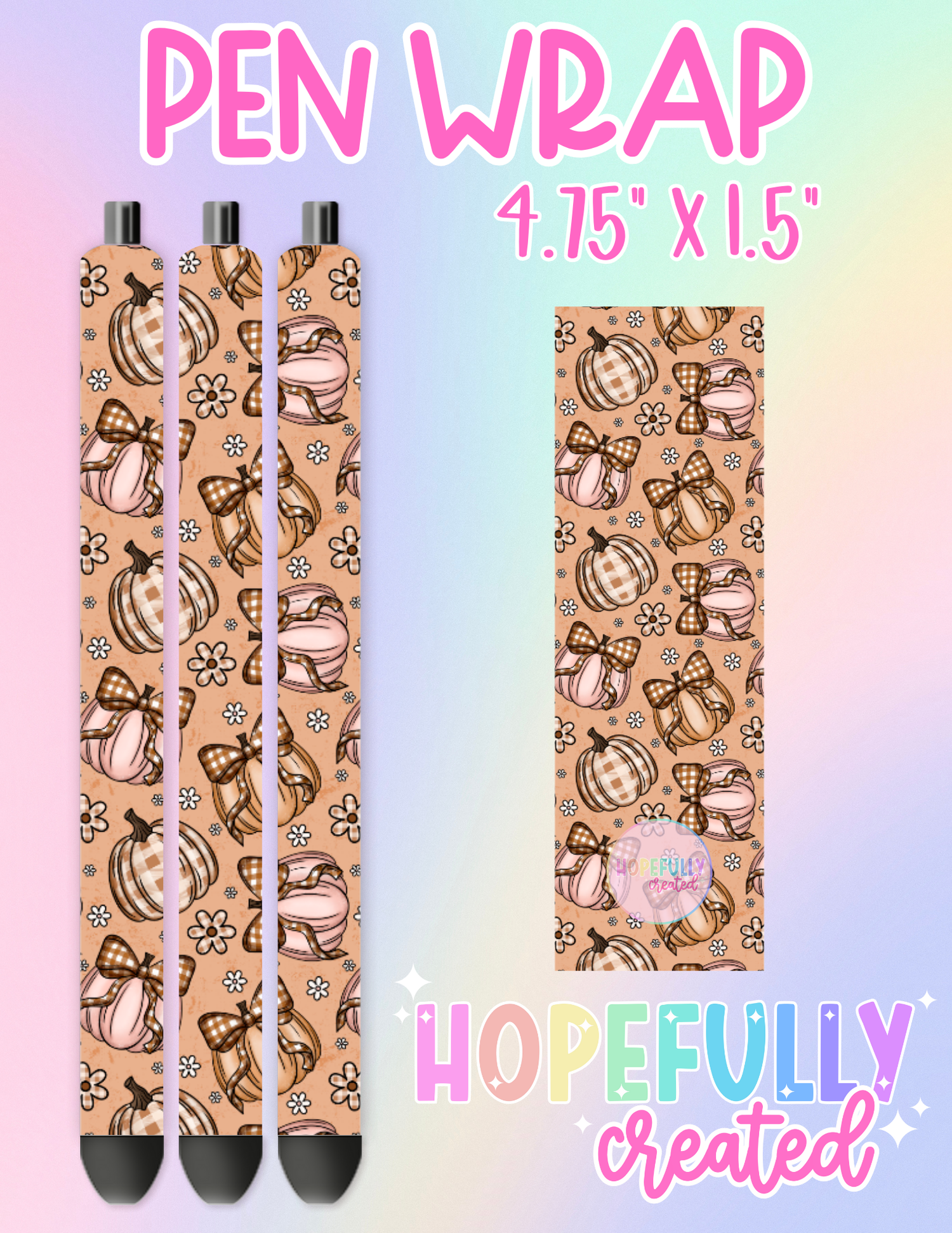 Fall Pumpkins Vinyl Collection - 3119