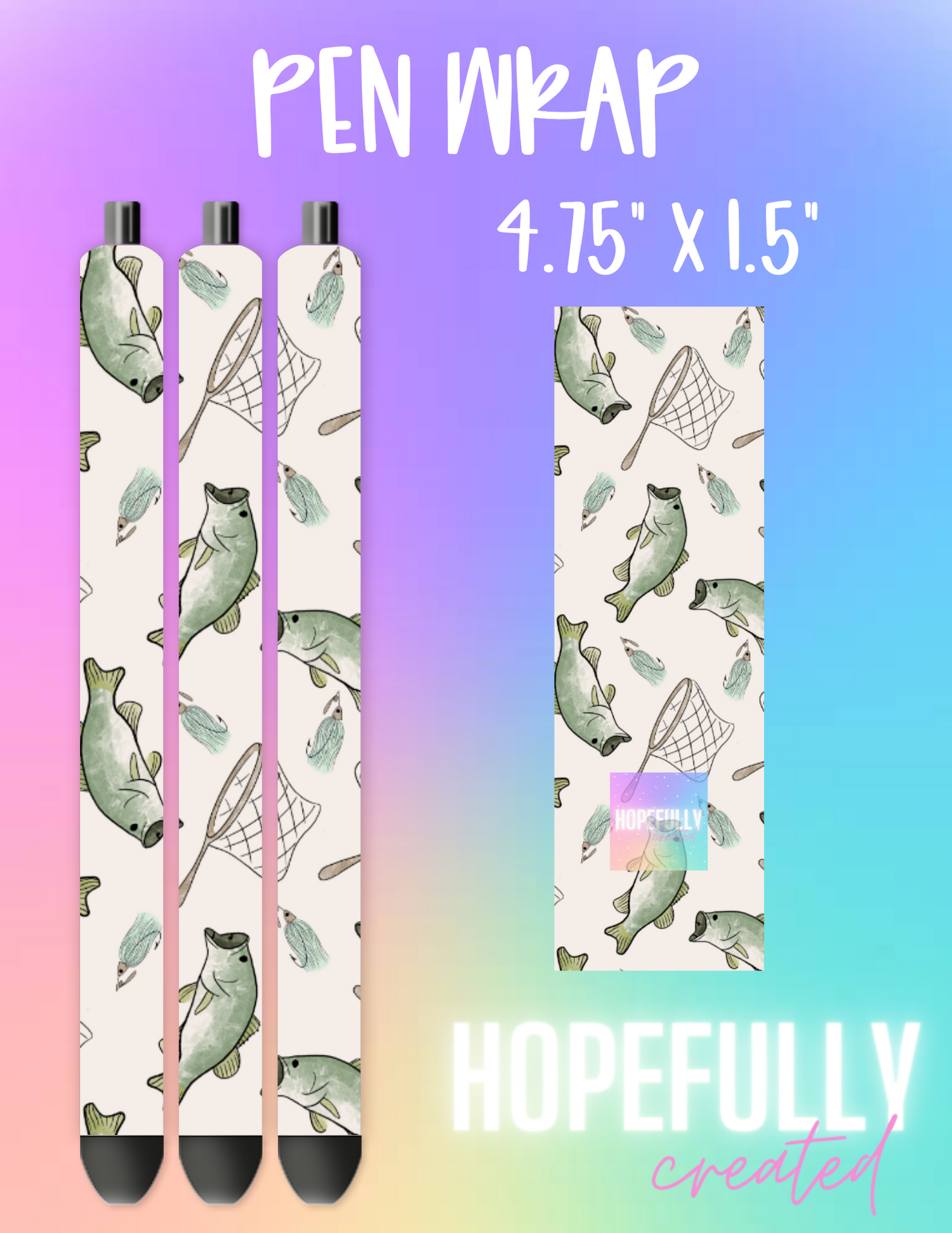 Fishing Pen Wrap-301