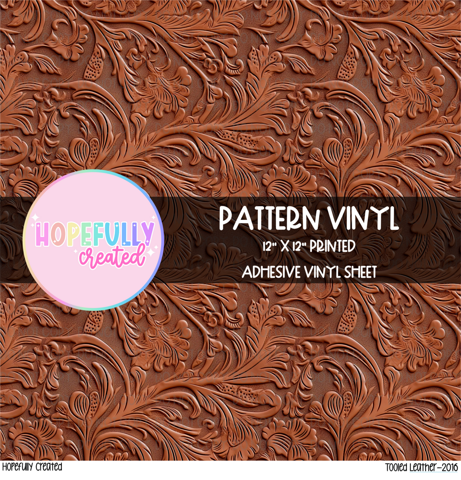 Tooled Leather Vinyl Collection- 2016