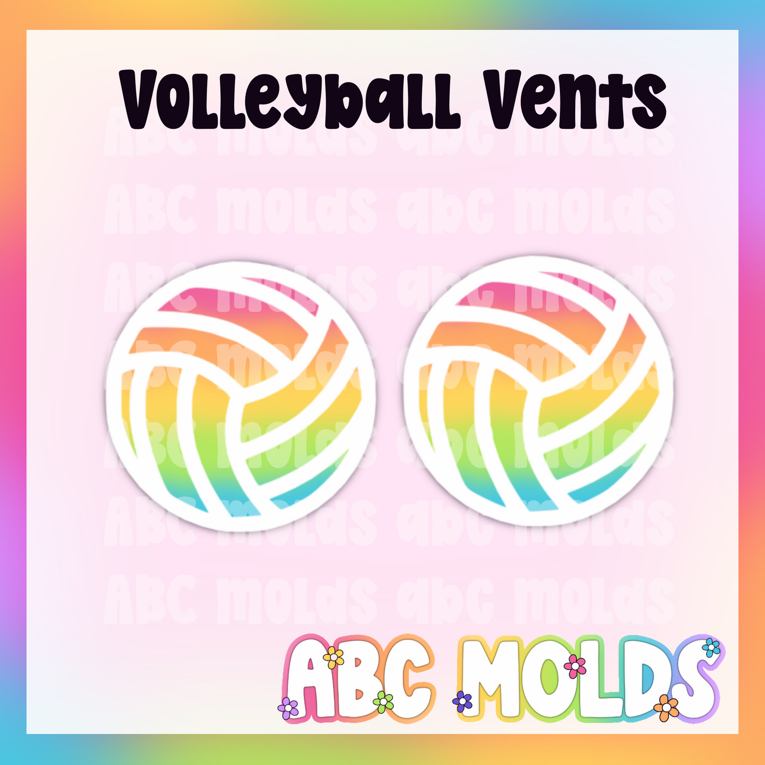 Volleyball vents Silicone Mold