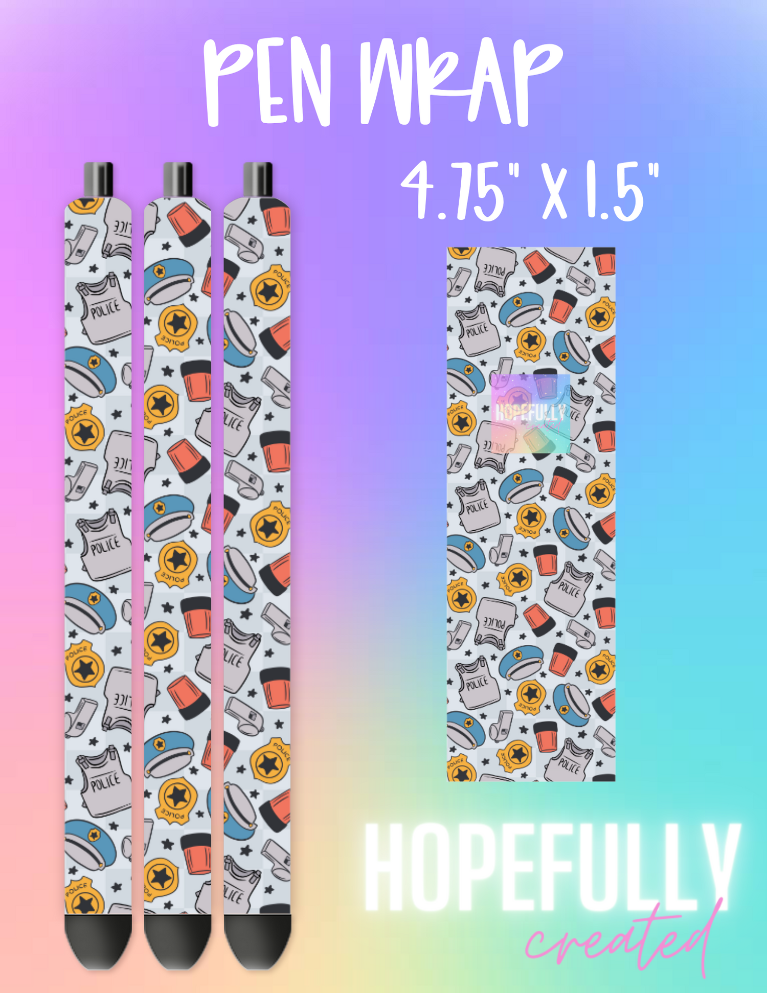 Police Pen Wrap-1205
