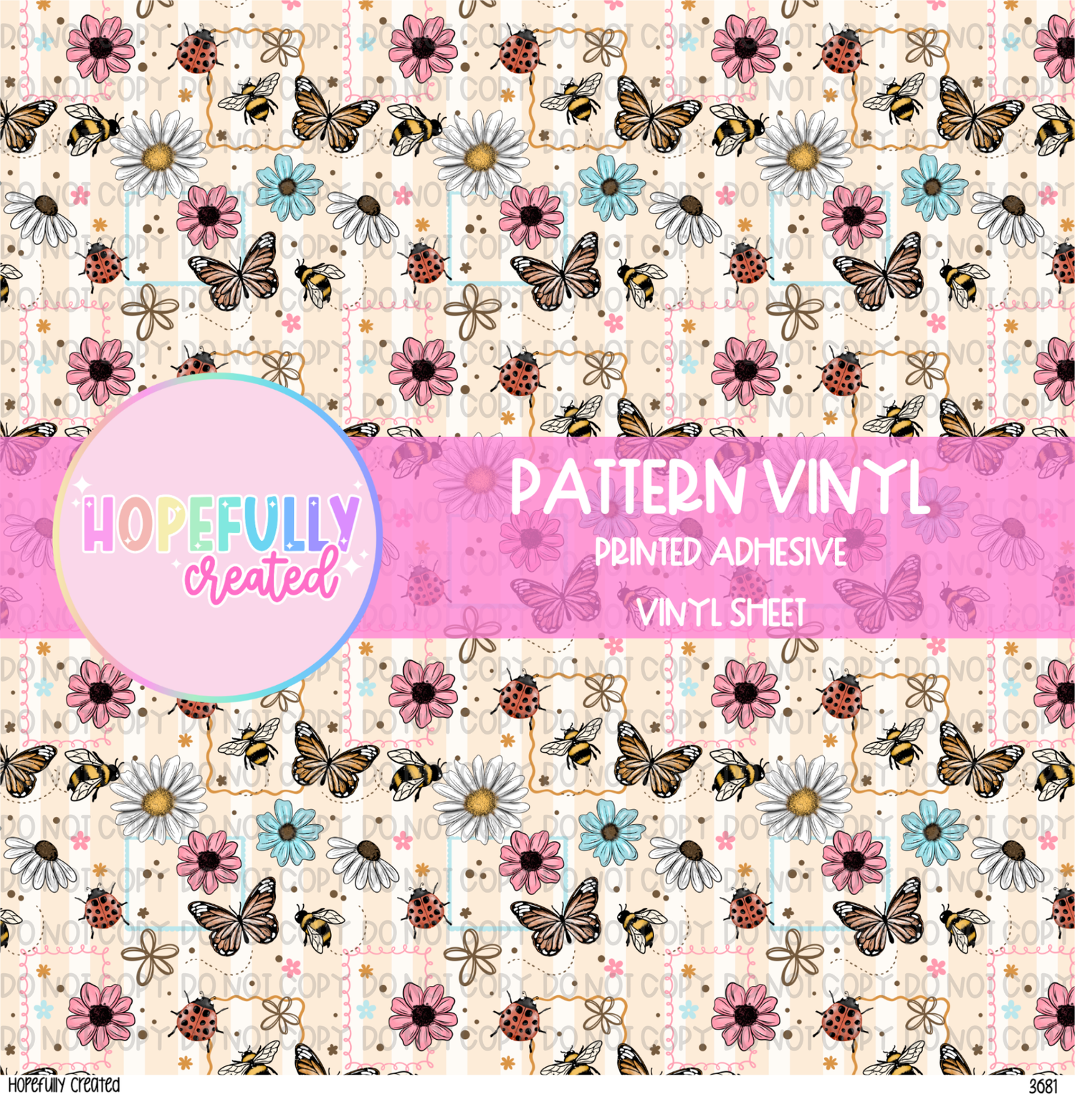 Floral Vinyl Collection - 3681