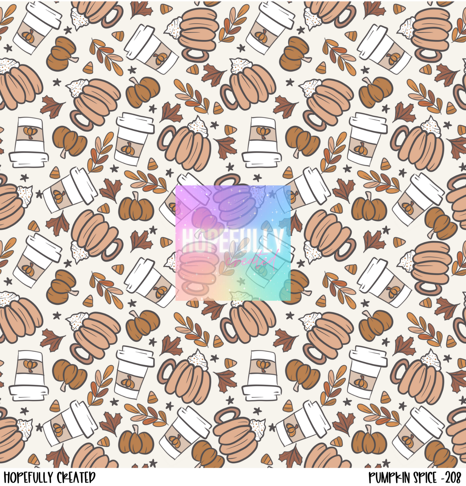 Pumpkin Spice Vinyl Collection - 208