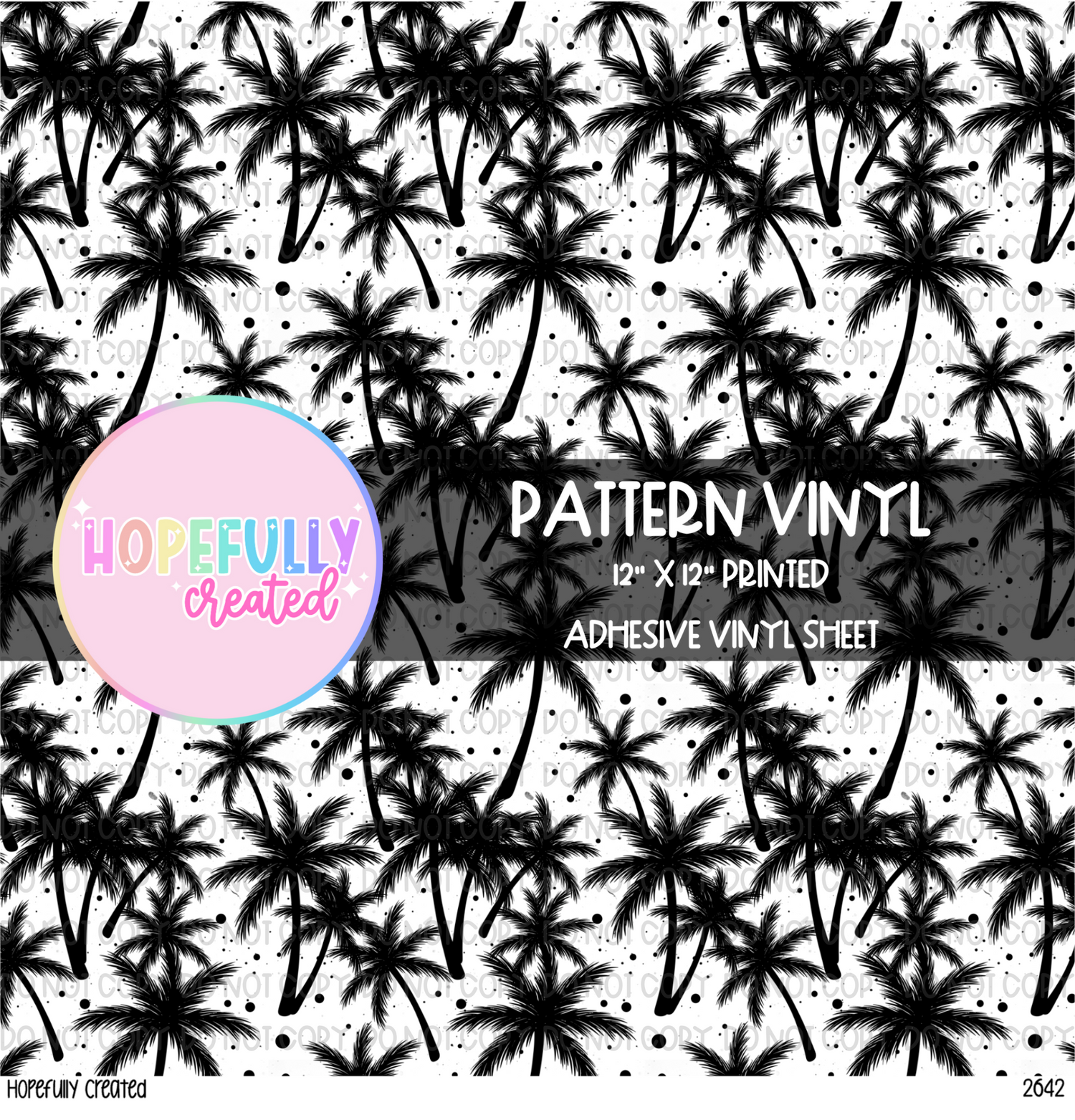 Palm Trees Vinyl Collection- 2642