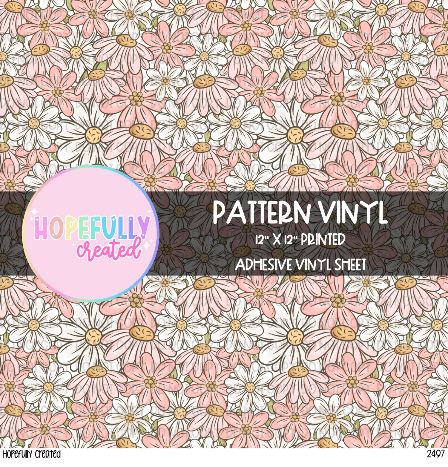 Floral 12x12 - 2497