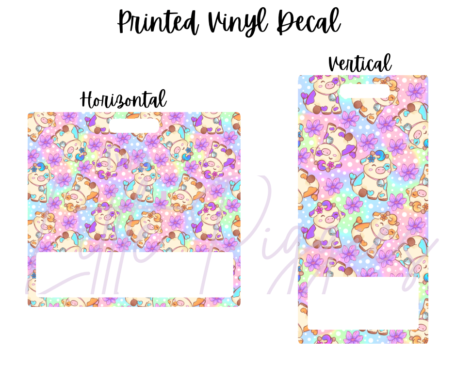 Printed Vinyl - Springtime Cows