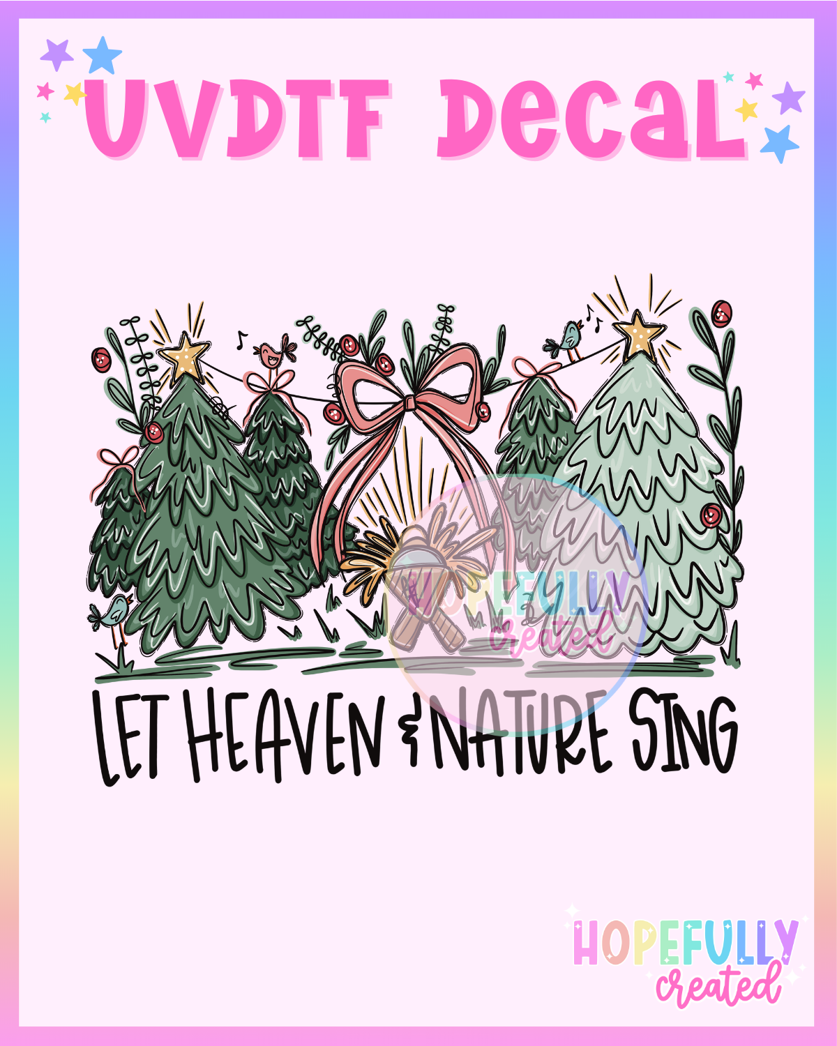 Nativity UVDTF Decal