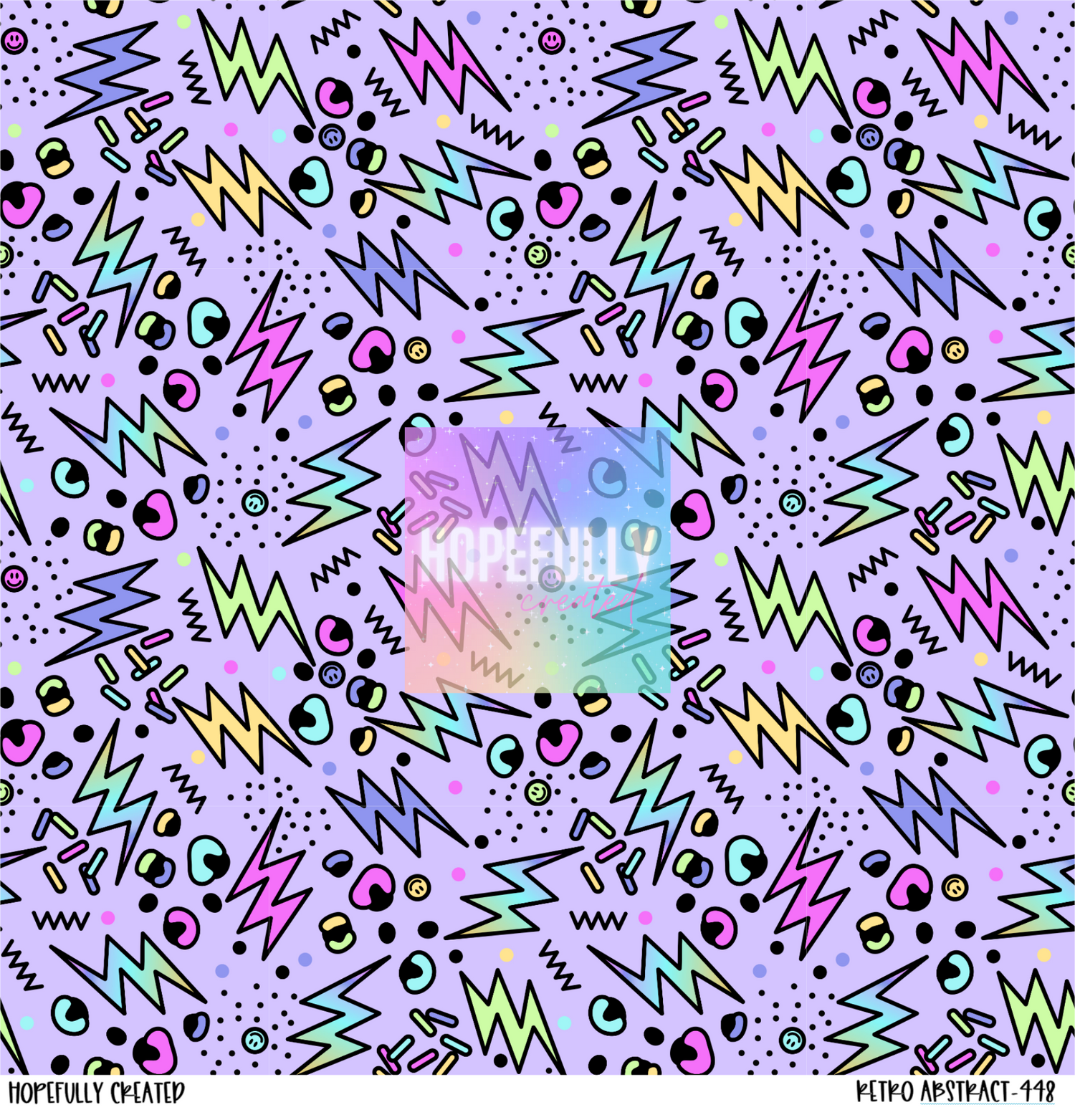 Retro Abstract Vinyl Collection- 448