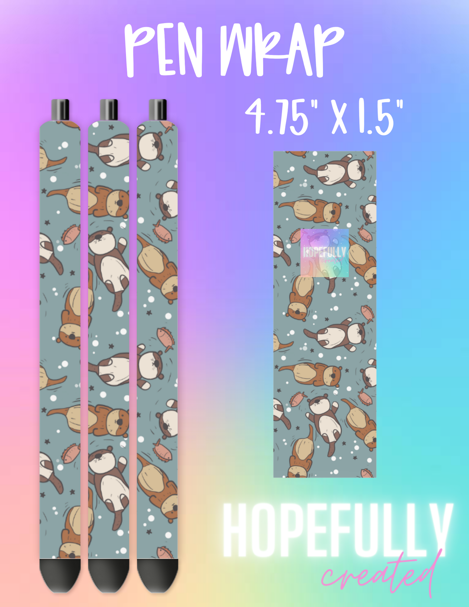 Otters Pen Wrap-554