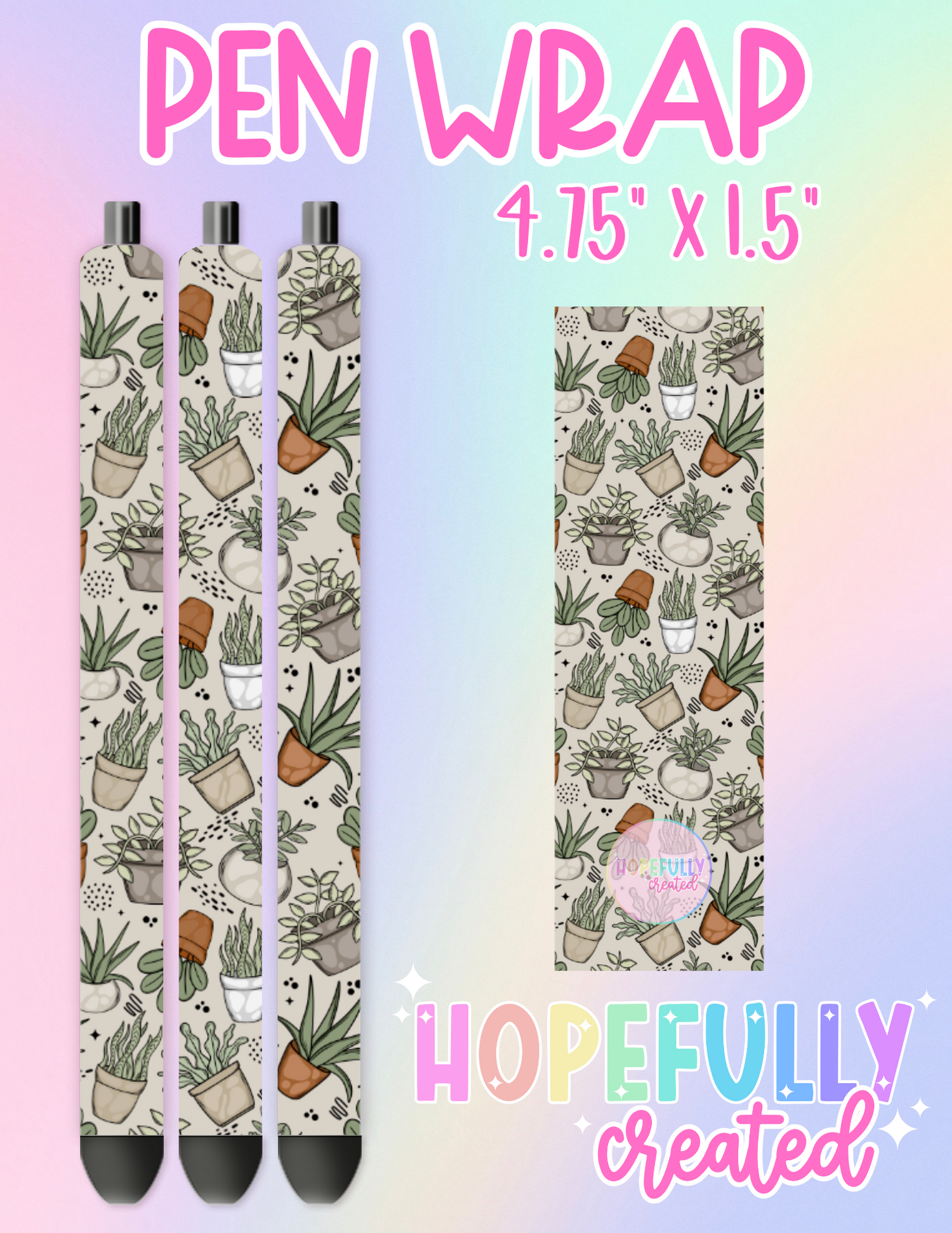 Plants Pen Wrap-2387