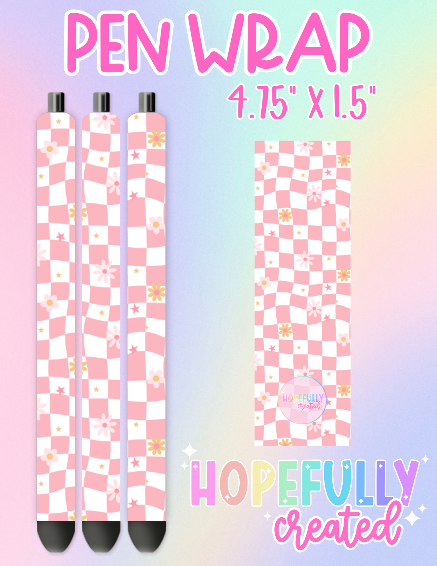 Checker Pen Wrap-2391