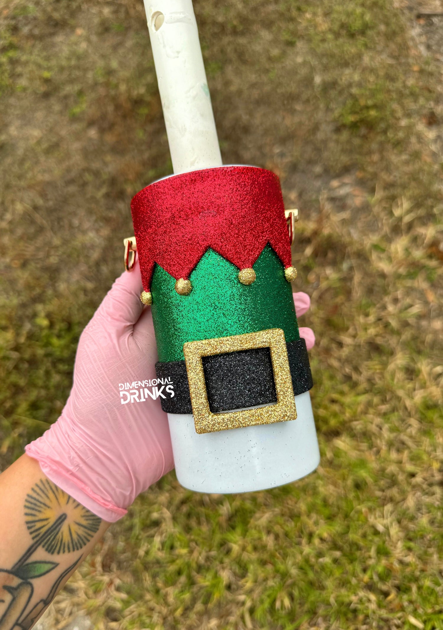 Elf 3D Tumbler Sleeve