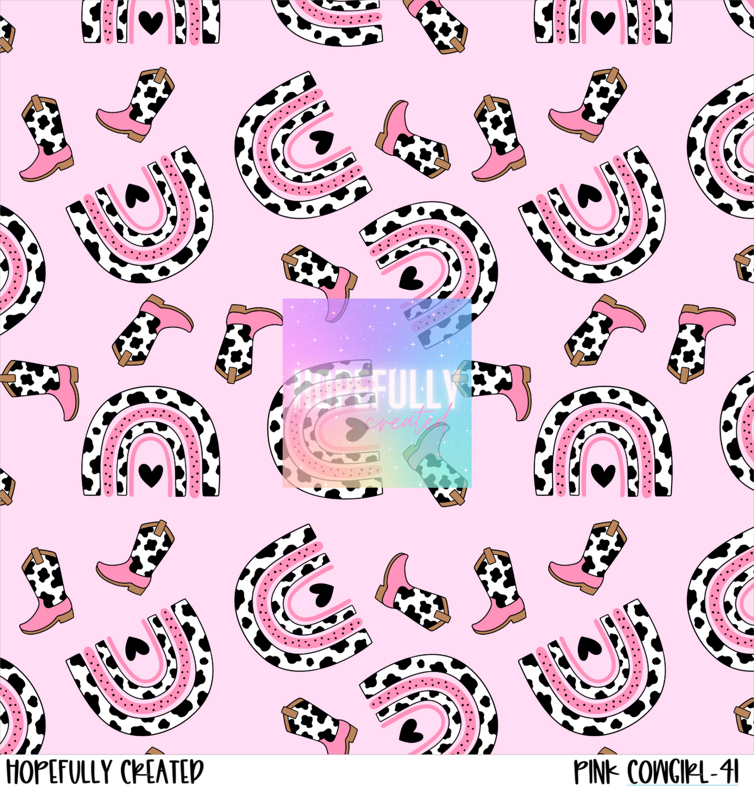 Pink Cowgirl Vinyl Collection 41