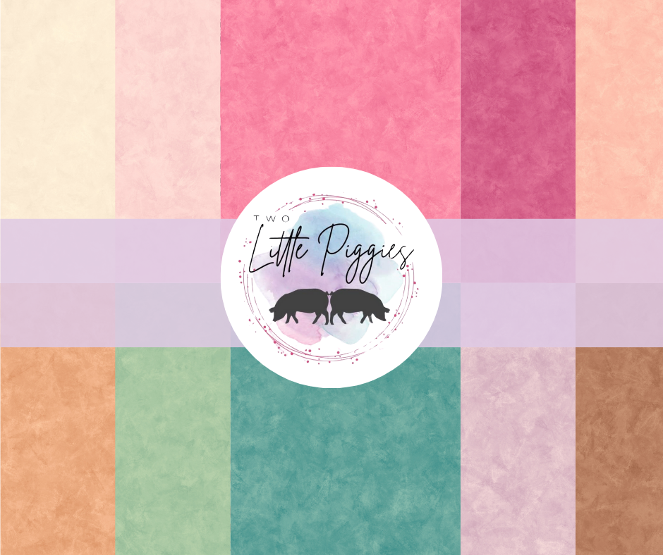 Printed Vinyl - Soft Pastel Patterns