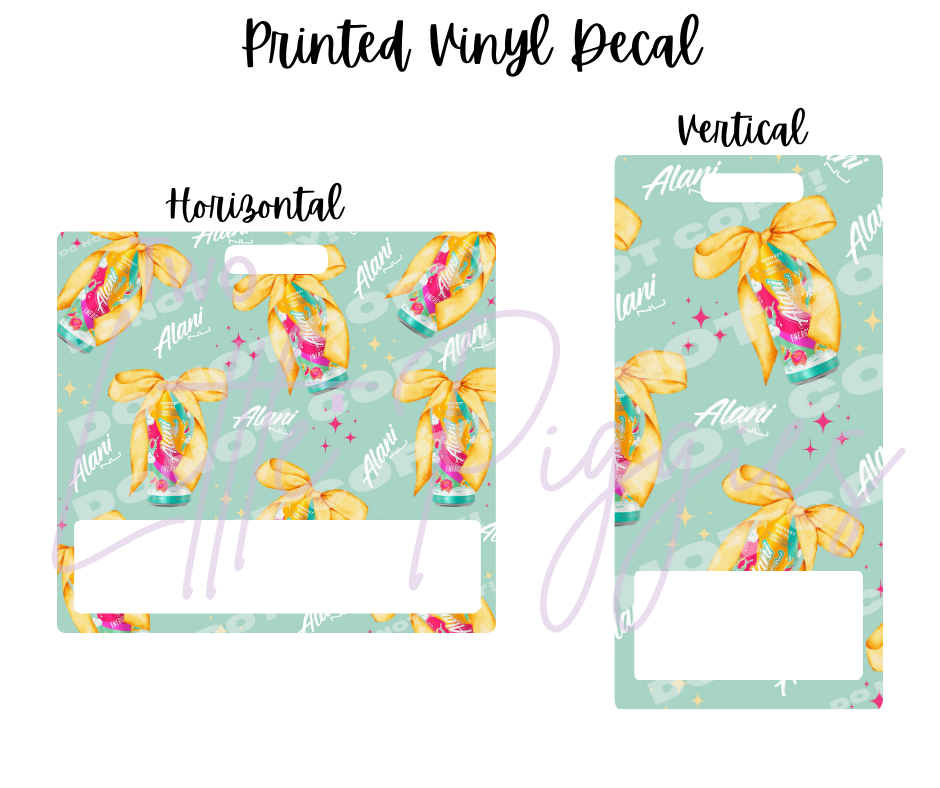 Printed Vinyl - Sherbet Swirl Collection