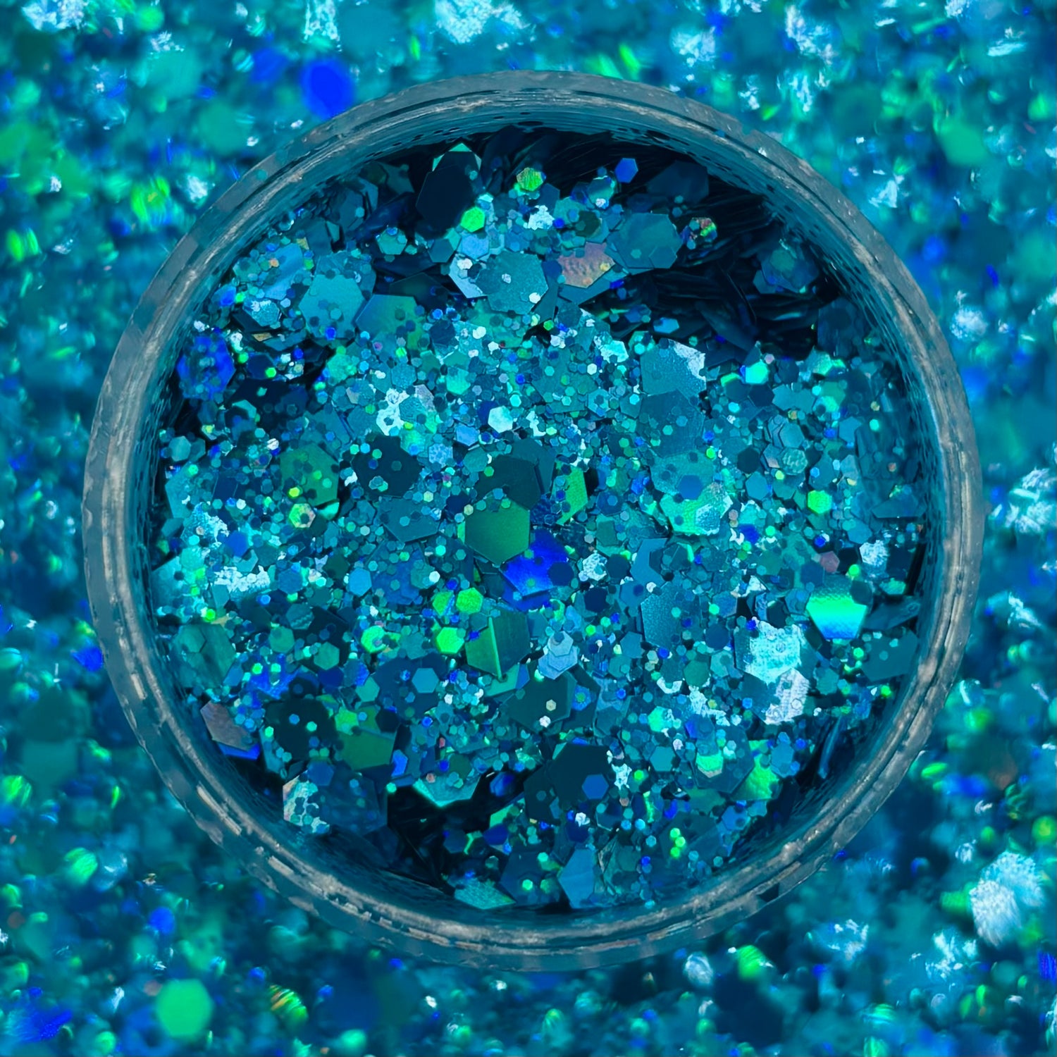 FLOUNDER - Chunky Super Holographic Glitter Mix