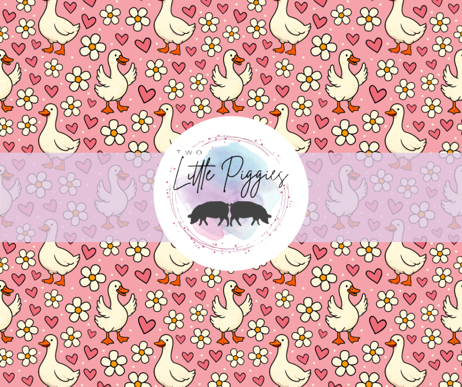 Printed Vinyl - Valentine Silly Goose