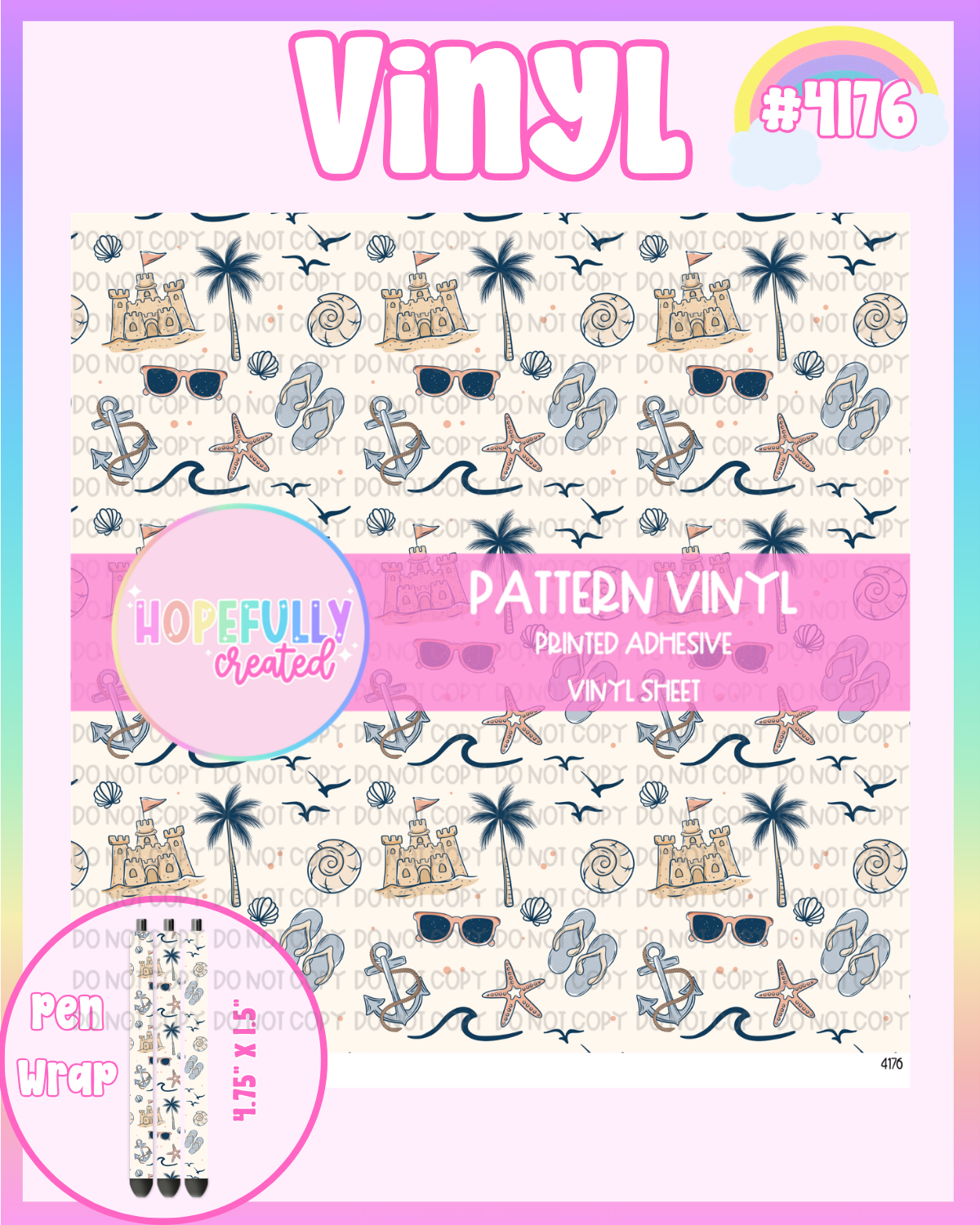 Beach Vinyl Collection - 4176