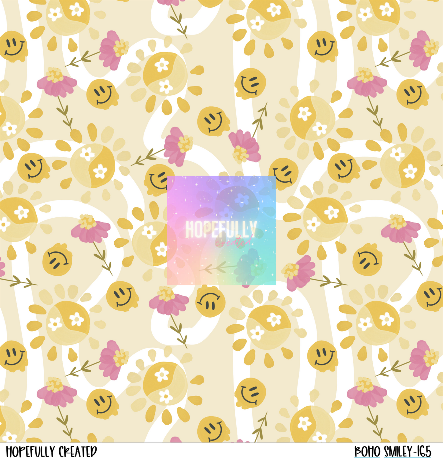 Boho Smiley Vinyl Collection- 165
