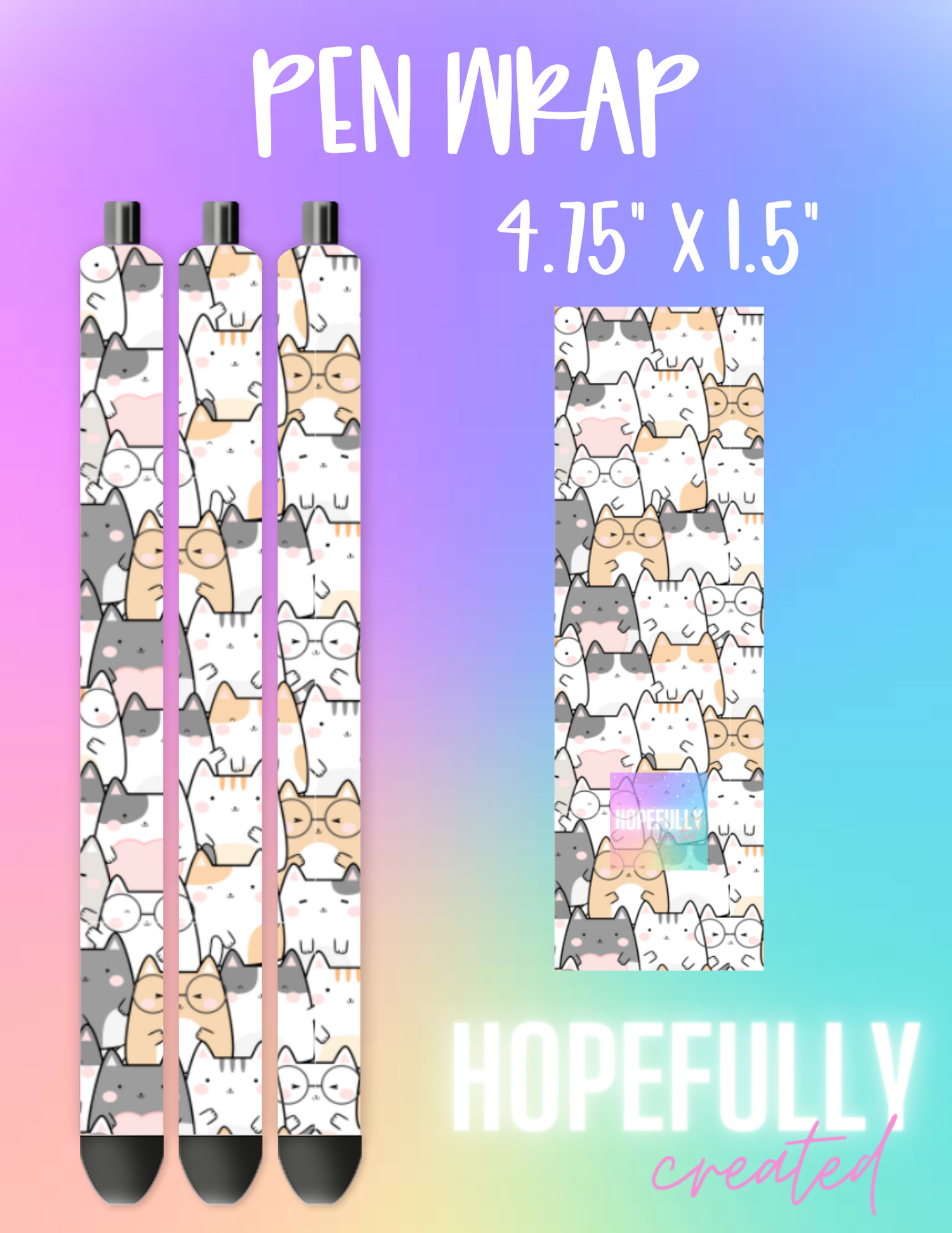 Cats Pen Wrap-330