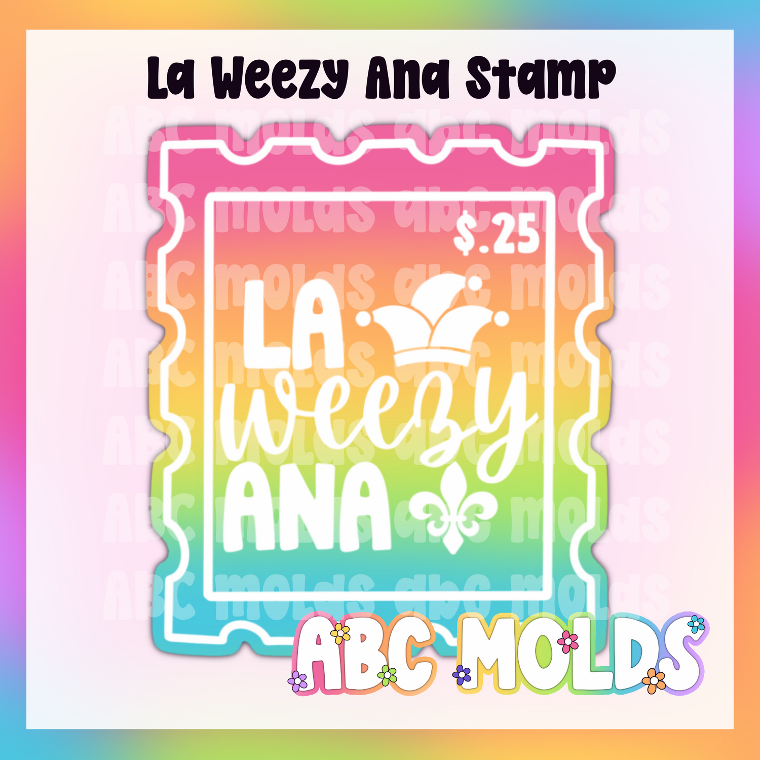 La Weezy Ana Stamp Silicone Mold