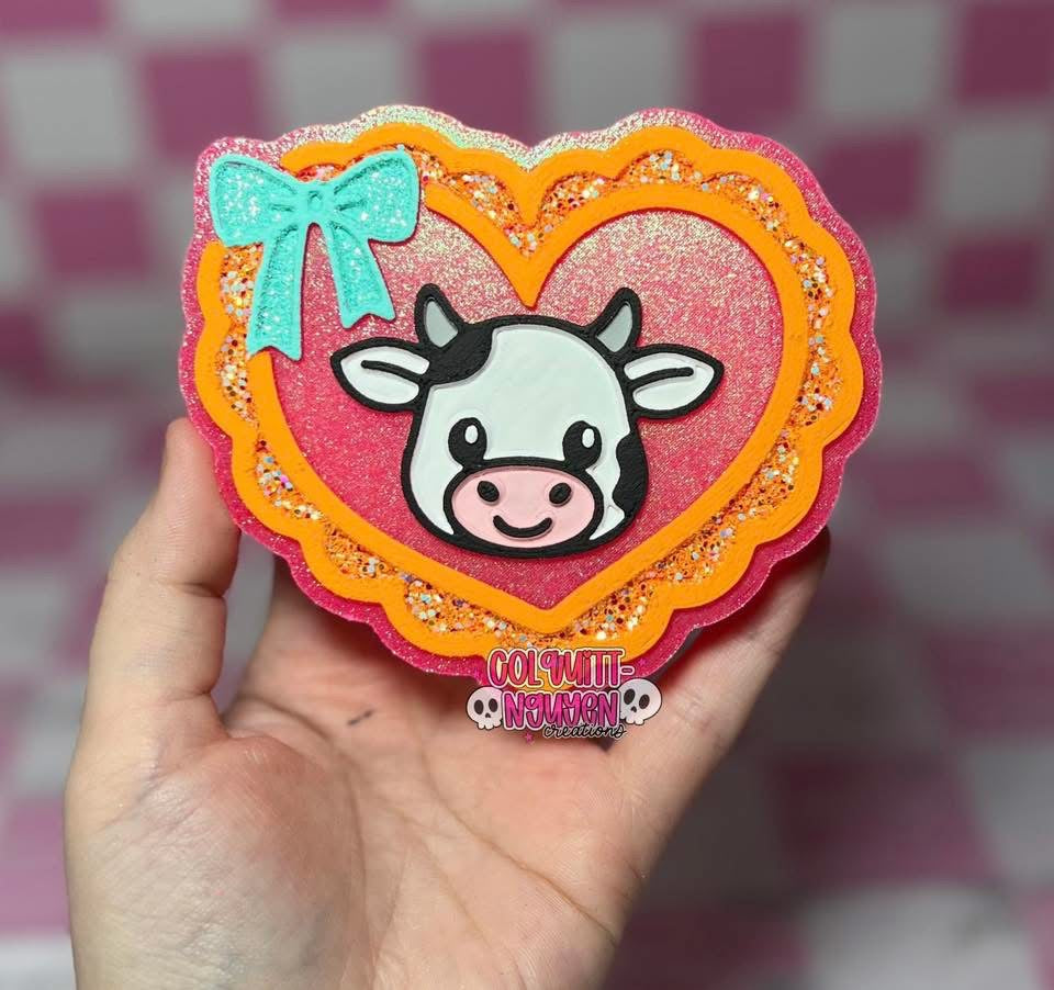 Cow Heart Silicone Mold