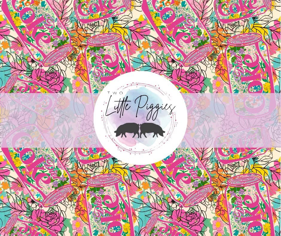 Printed Vinyl - DC Floral