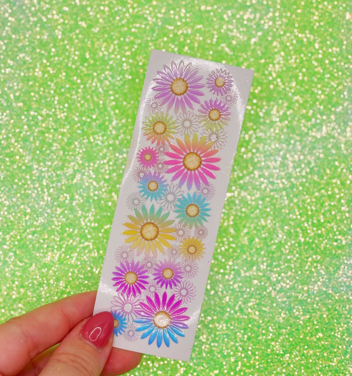 PASTEL DAISIES - UVDTF Pen Wrap