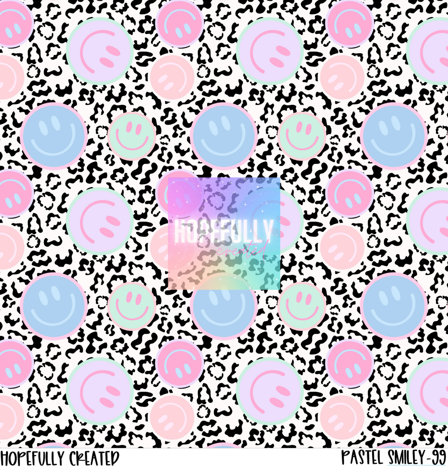 Pastel Smiley Vinyl Collection -99
