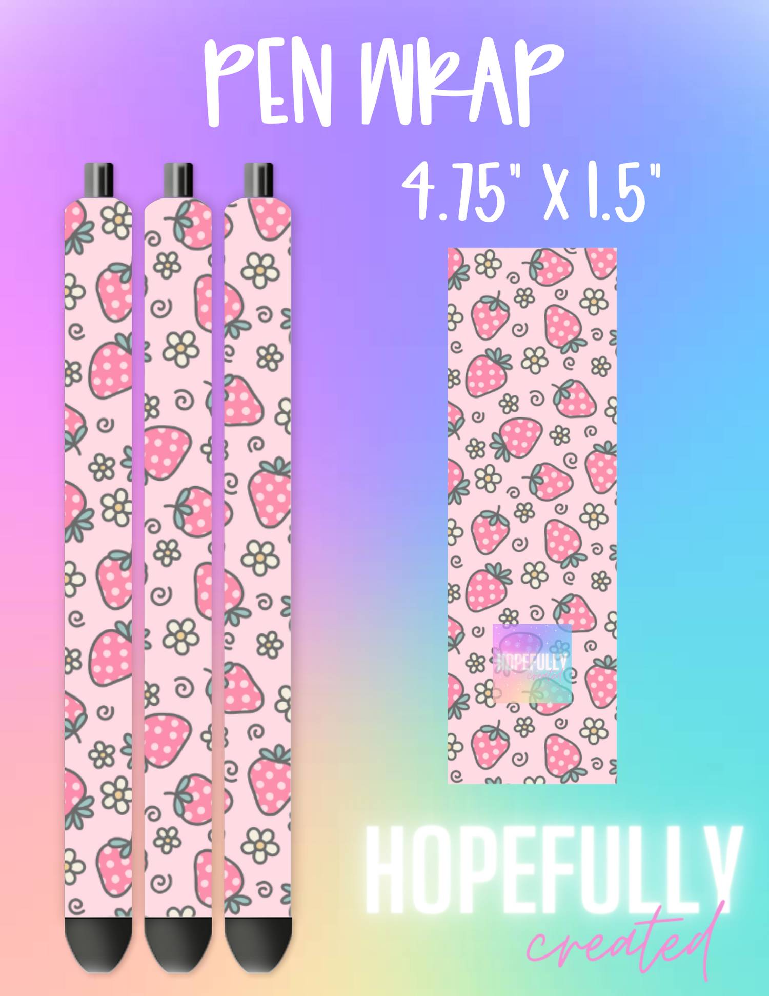 Doodle Berry Pen Wrap-341