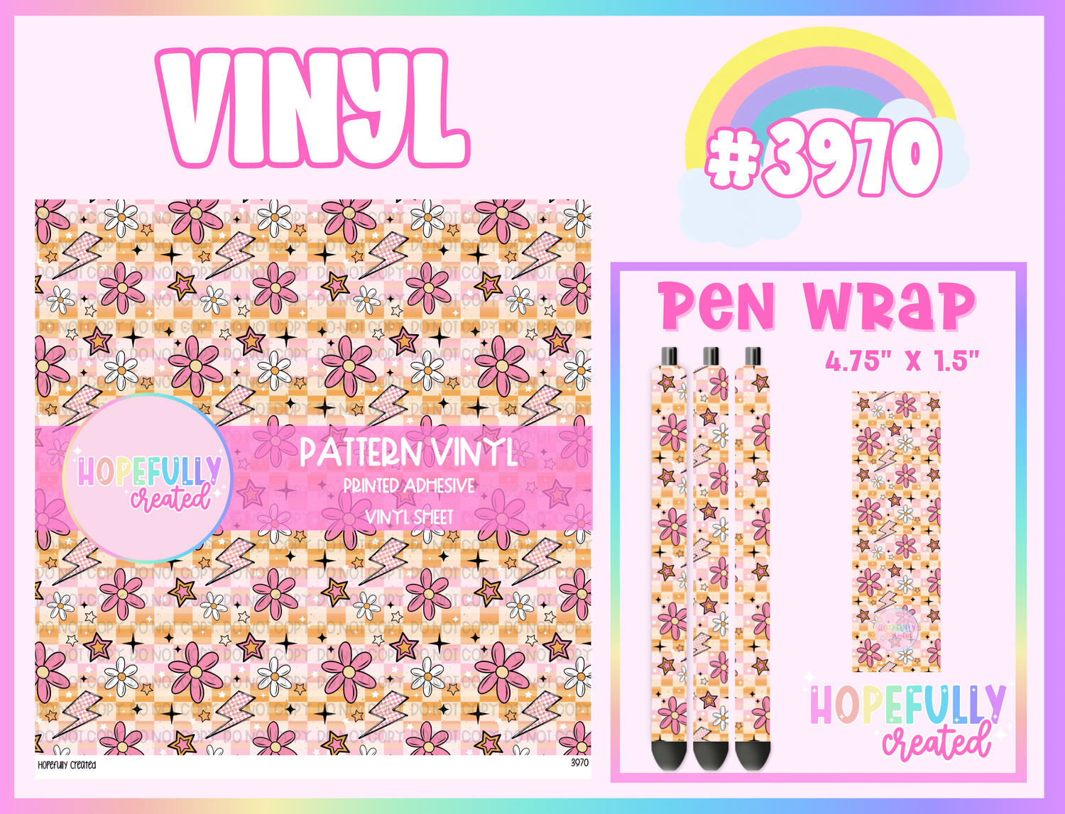 Floral Vinyl Collection - 3970