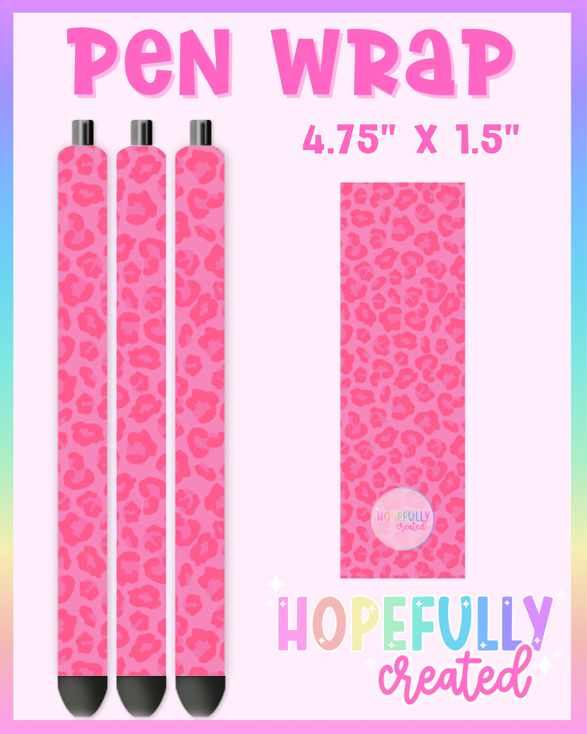 Pink Leopard Vinyl Collection - 3475