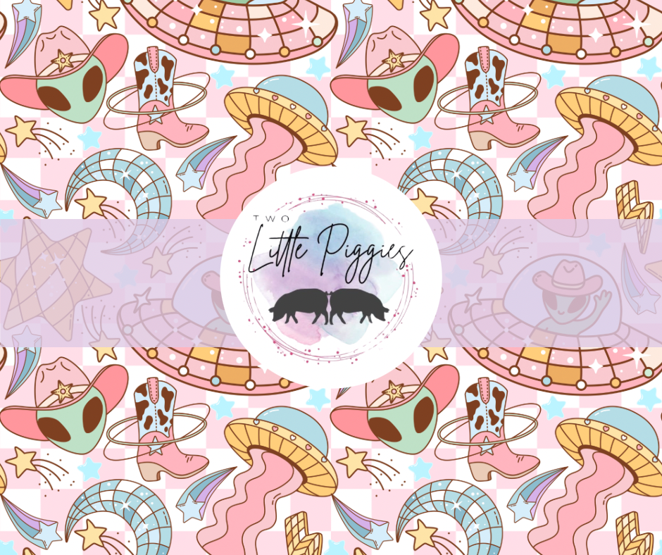 Printed Vinyl - Springtime Space Cowboy