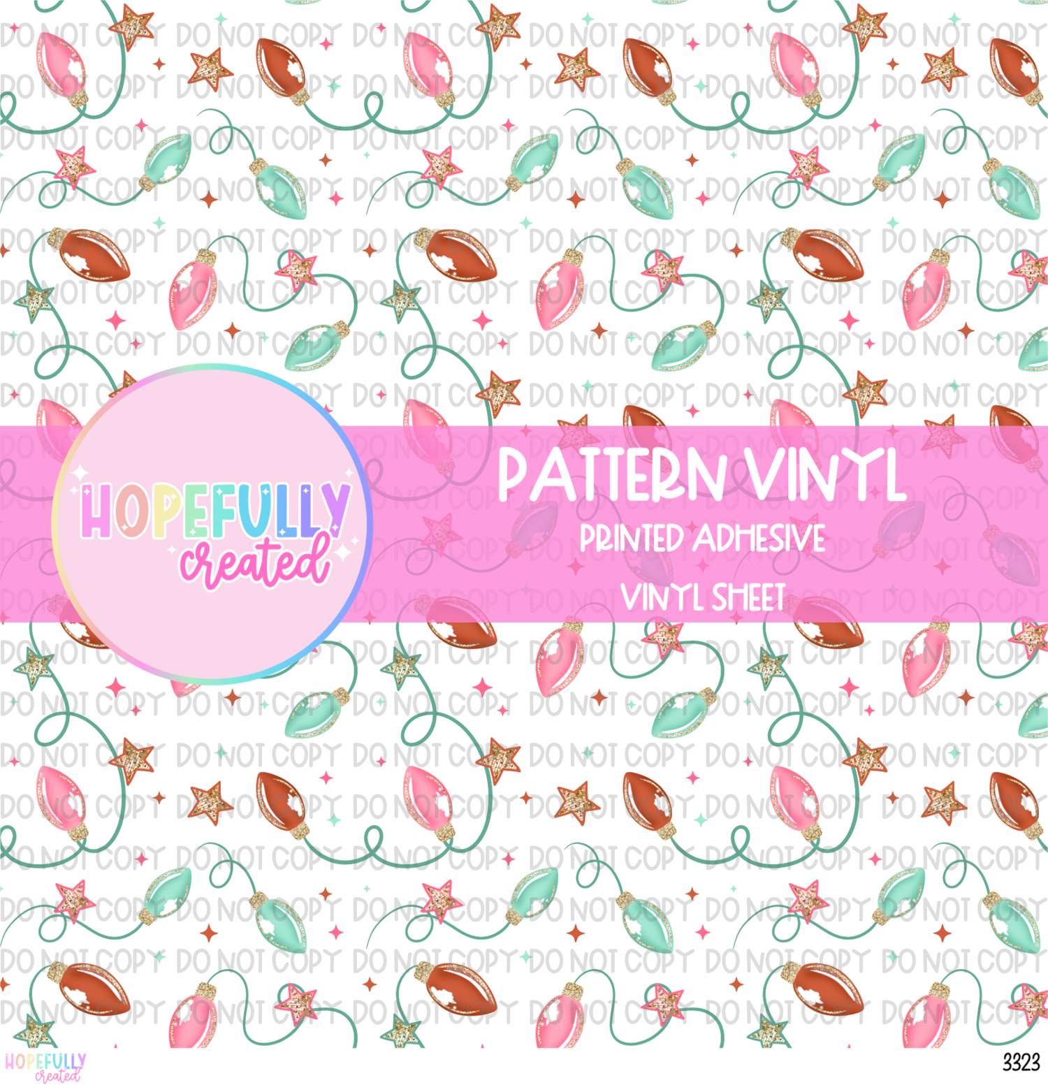 Christmas Lights Vinyl Collection - 3323